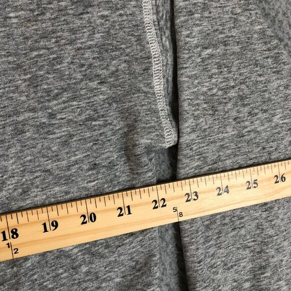 Abercrombie Fitch Hoodie Women Medium Gray Casual Preppy Pullover Solid Logo - Picture 6 of 7